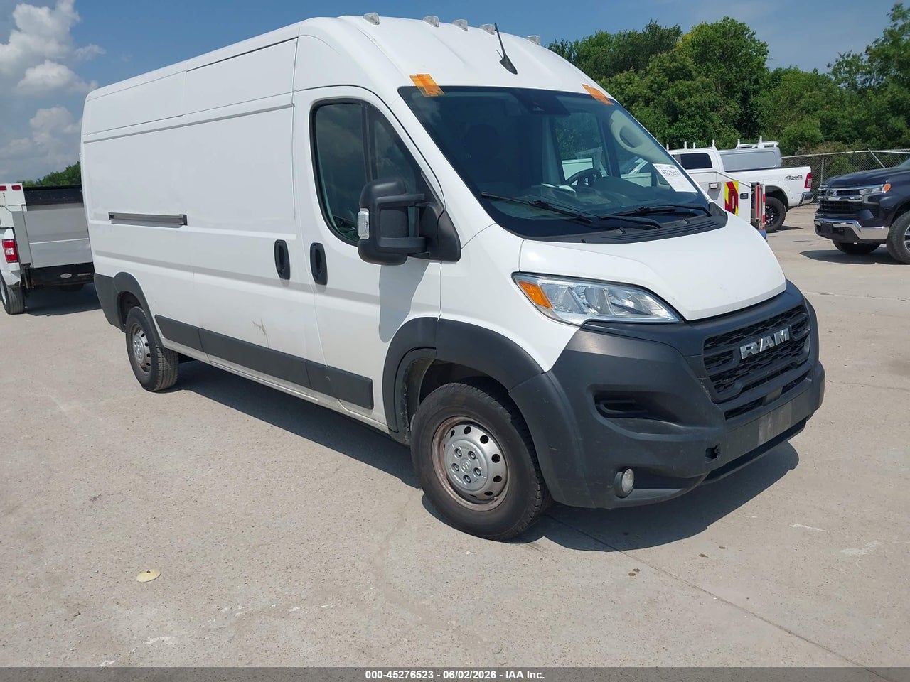 3C6LRVDG3RE****** · 2024 RAM PROMASTER 2500 TRADESMAN HIGH ROOF 159 WB W/PASS SEAT