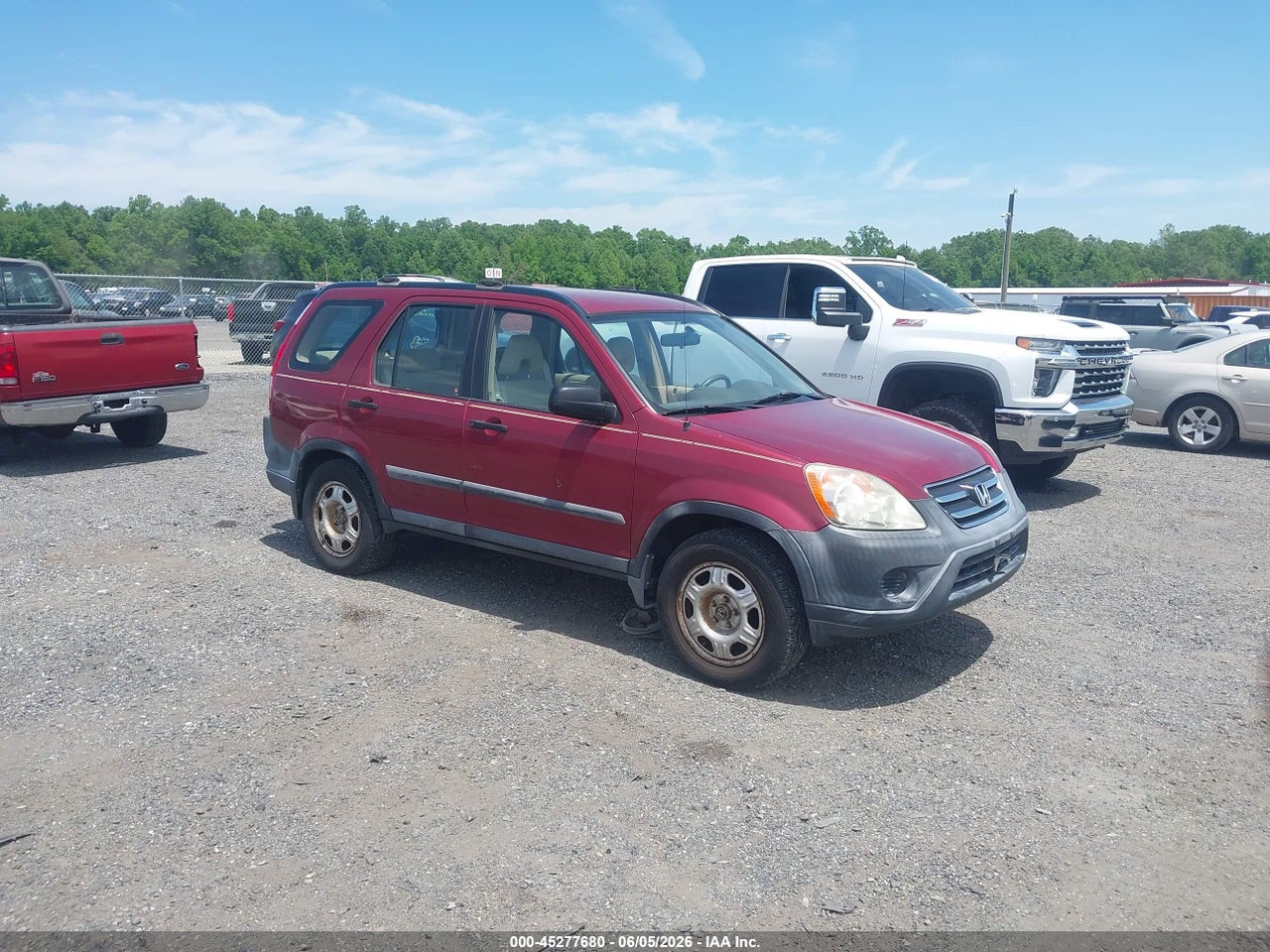 SHSRD78555U****** · 2005 HONDA CR-V LX