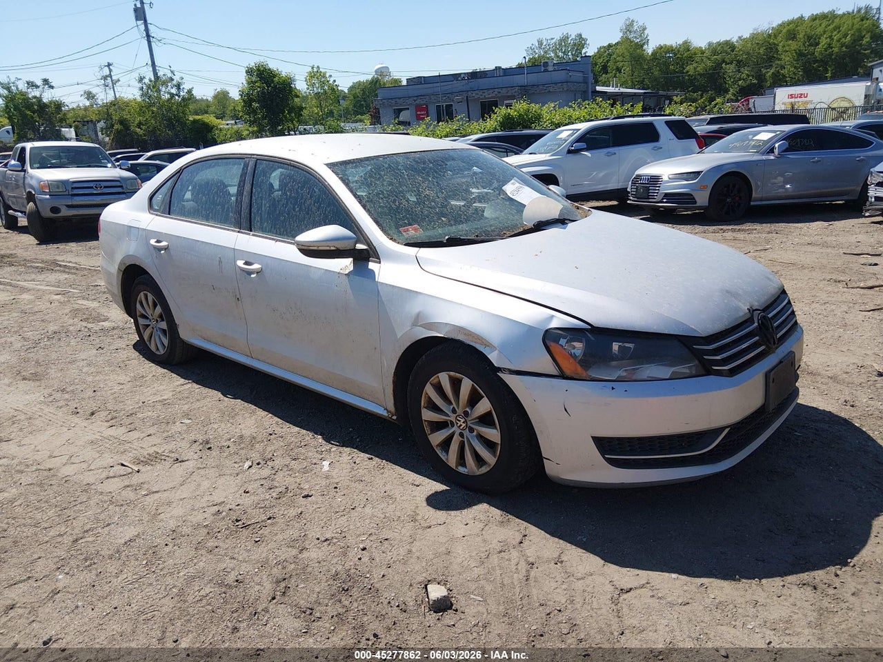 1VWAP7A31CC****** · 2012 VOLKSWAGEN PASSAT S
