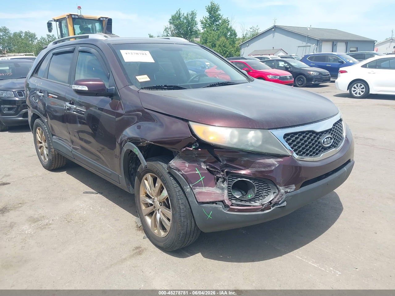 5XYKU4A23BG****** · 2011 KIA SORENTO EX V6