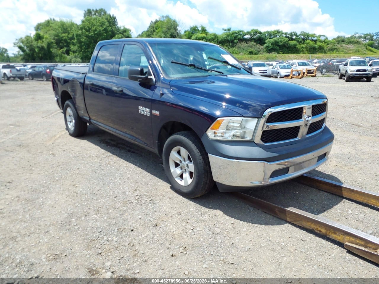 1C6RR7ST6JS****** · 2018 RAM 1500 TRADESMAN  4X4 6'4 BOX