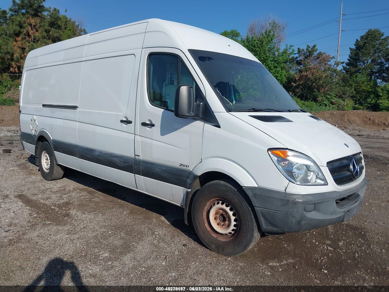 WD3PE8CB7C5****** · 2012 MERCEDES-BENZ SPRINTER 2500 HIGH ROOF