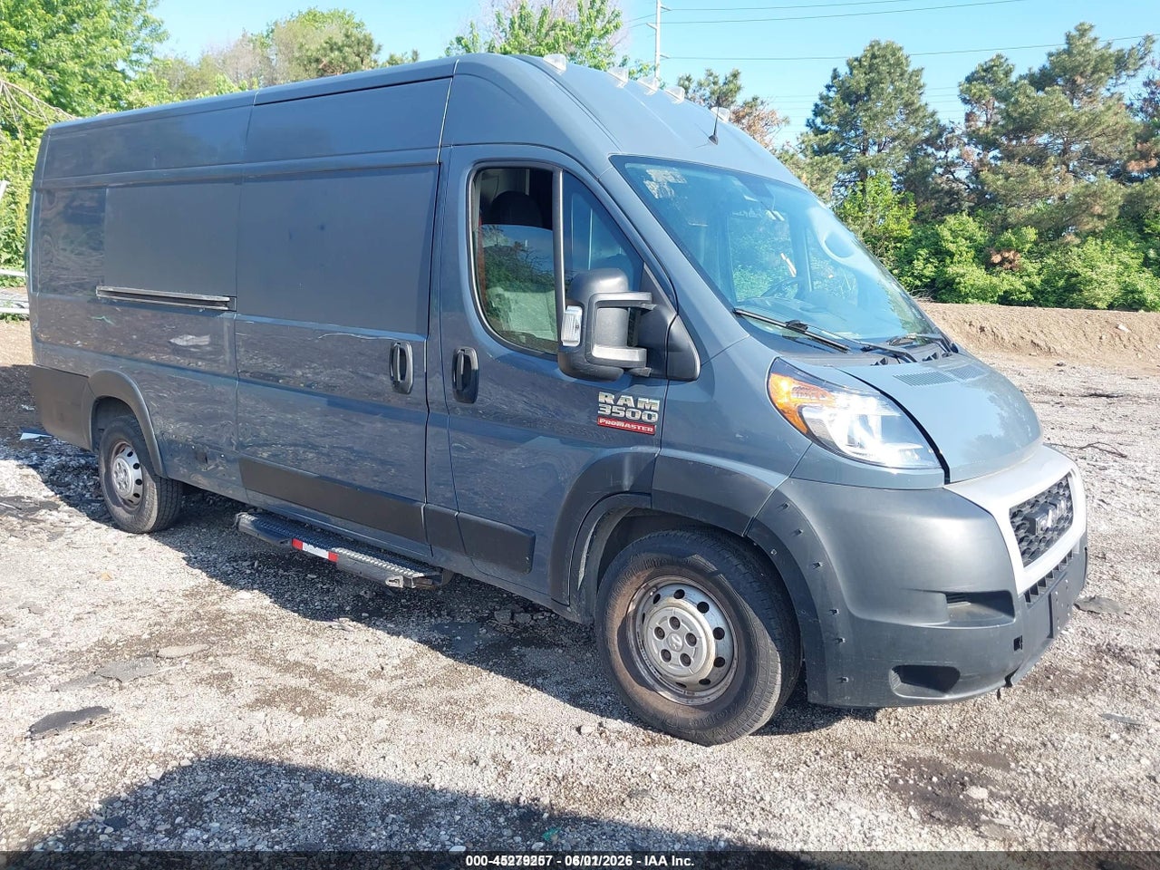 3C6URVJGXLE****** · 2020 RAM PROMASTER 3500 CARGO VAN HIGH ROOF 159 WB EXT