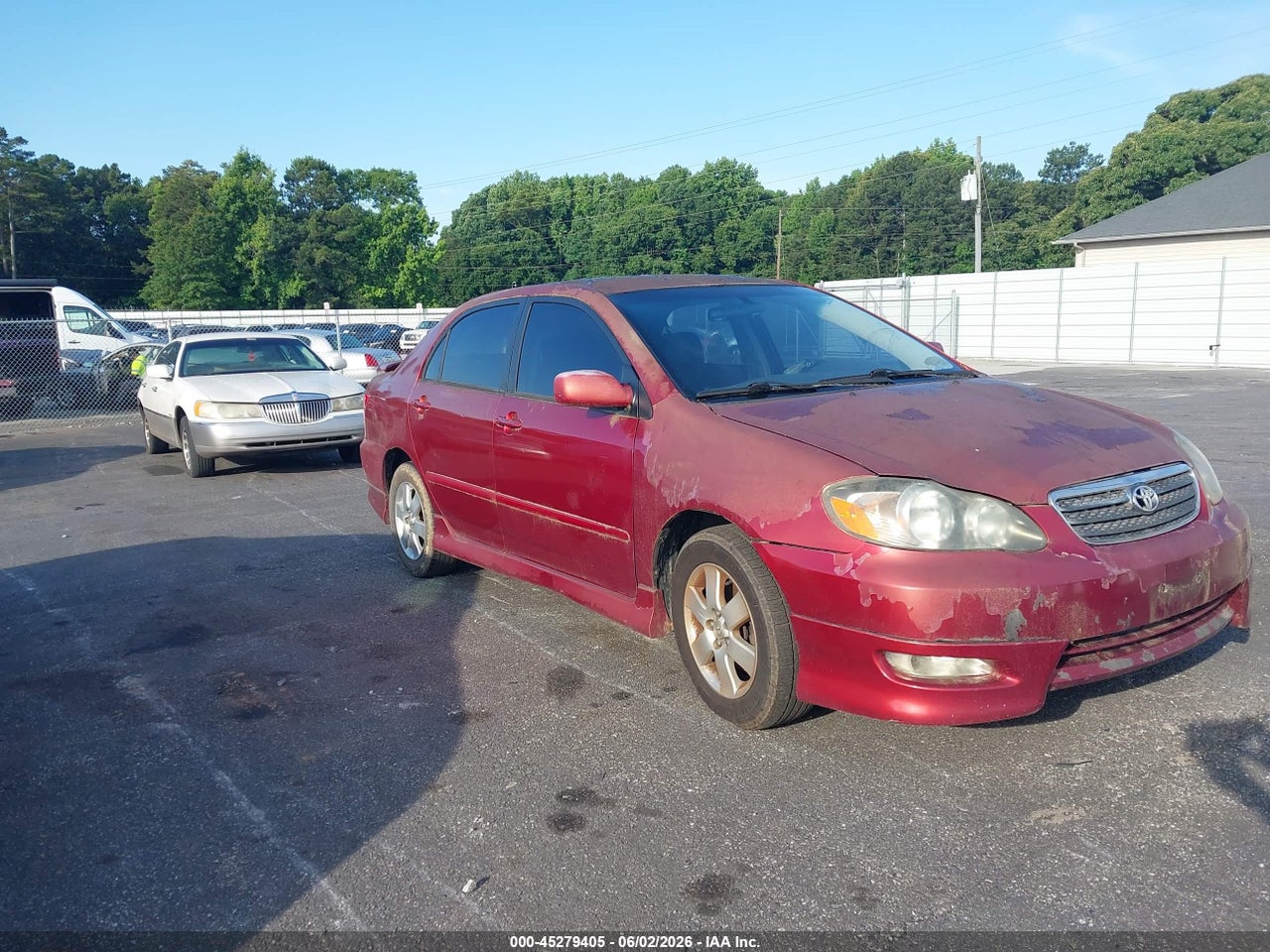 1NXBR32E67Z****** · 2007 TOYOTA COROLLA S