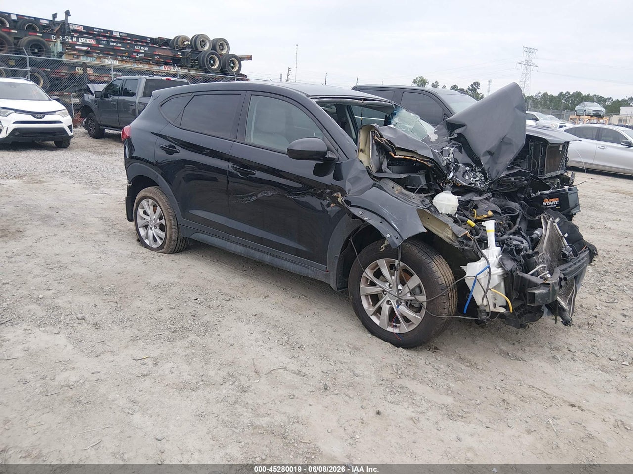 KM8J23A43KU****** · 2019 HYUNDAI TUCSON SE