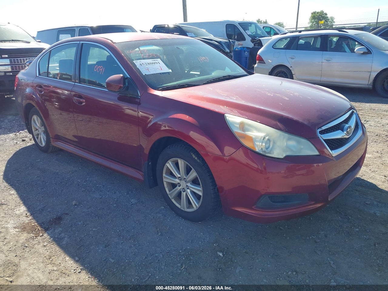4S3BMBC60B3****** · 2011 SUBARU LEGACY 2.5I PREMIUM
