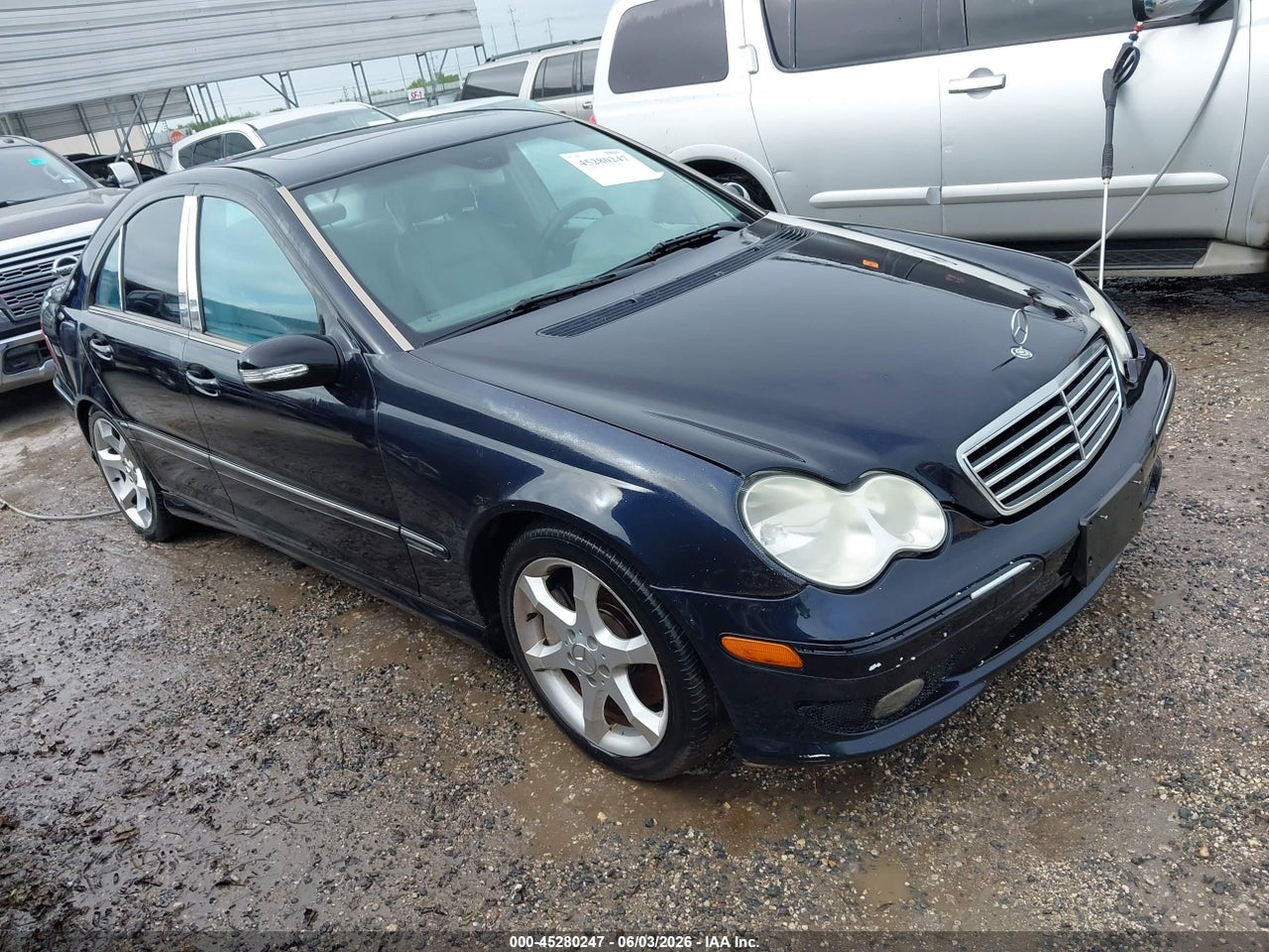 WDBRF52H37F****** · 2007 MERCEDES-BENZ C 230 SPORT