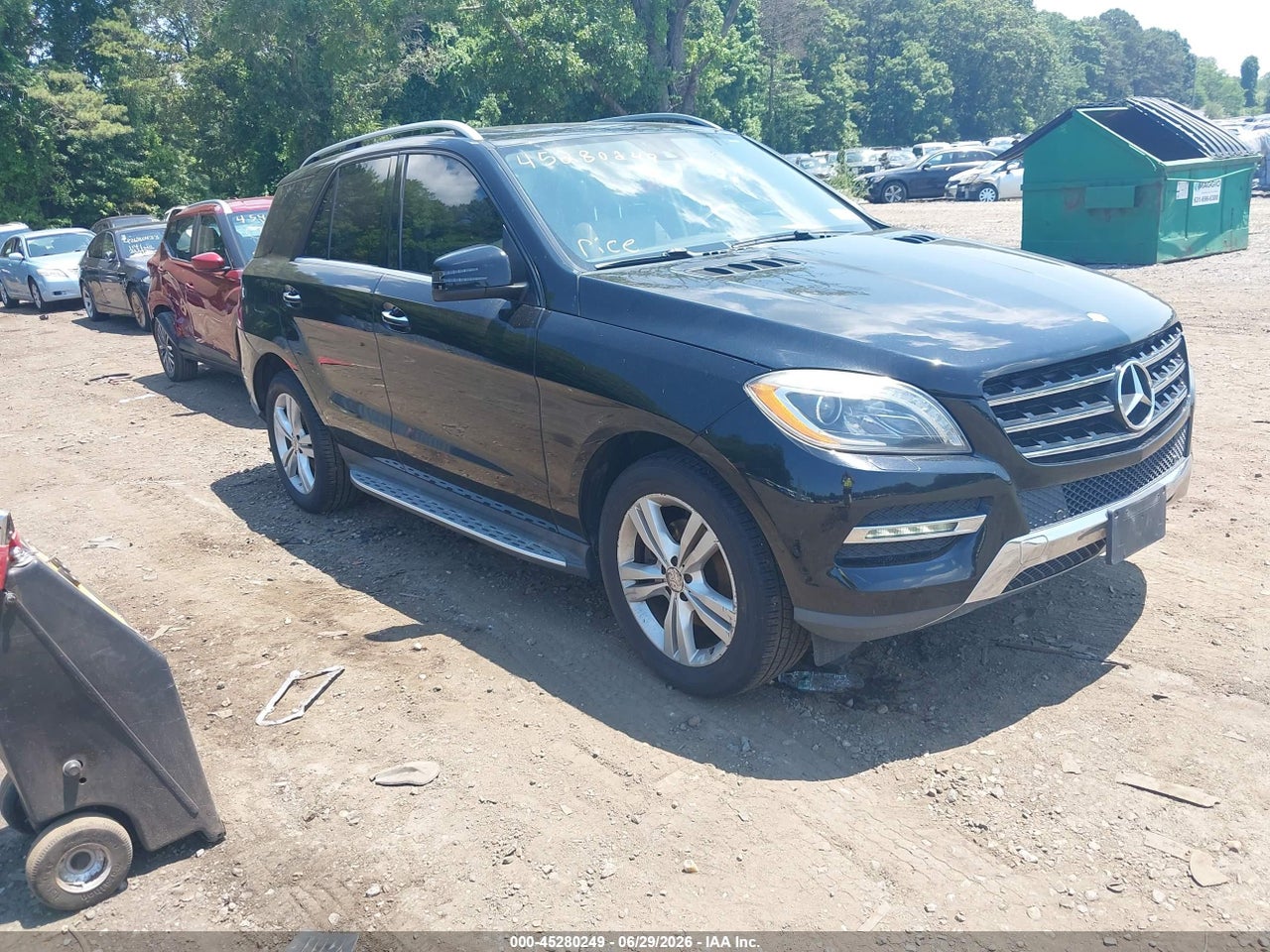 4JGDA5HB3DA****** · 2013 MERCEDES-BENZ ML 350 4MATIC