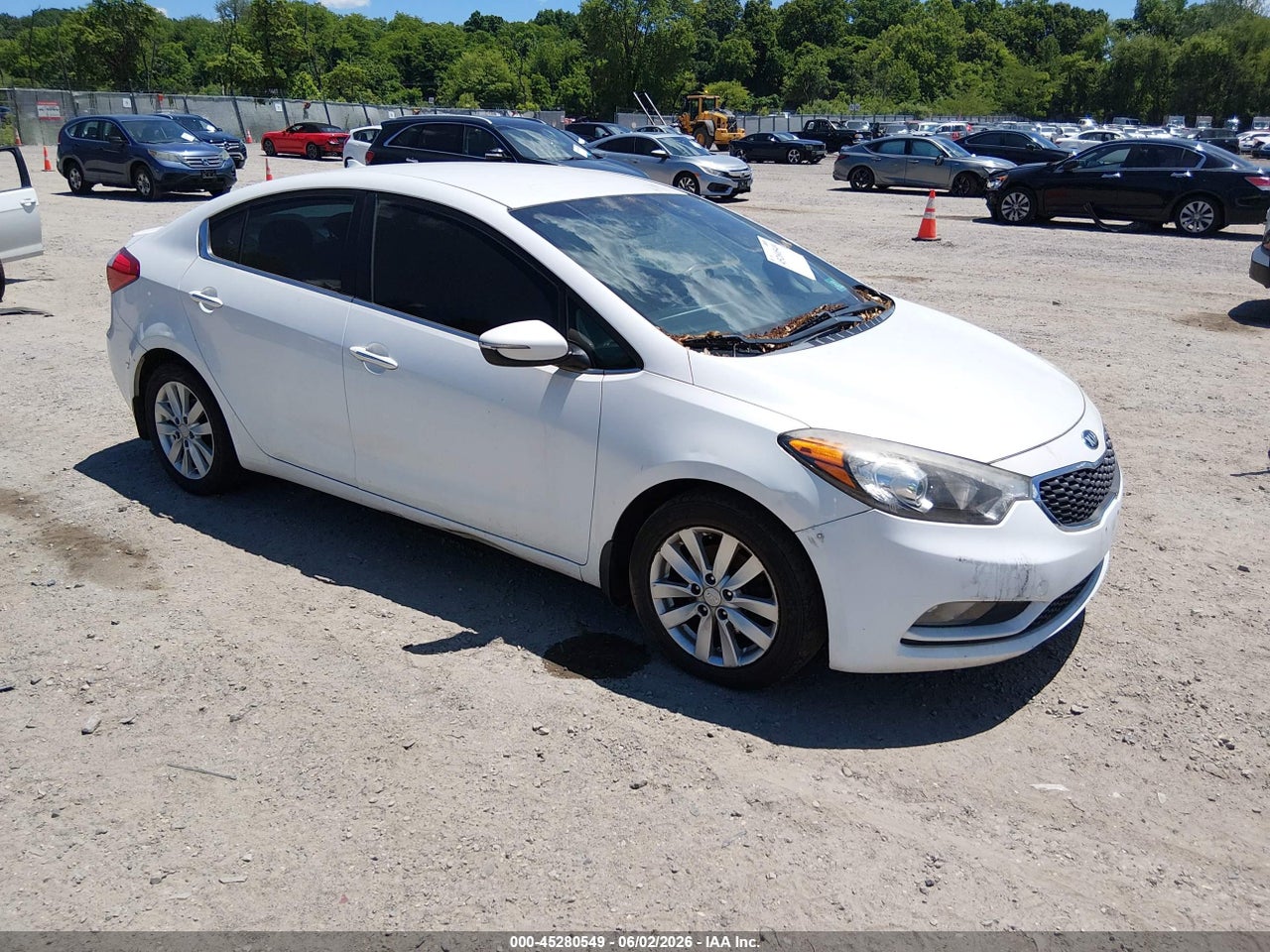 KNAFX4A81E5****** · 2014 KIA FORTE EX