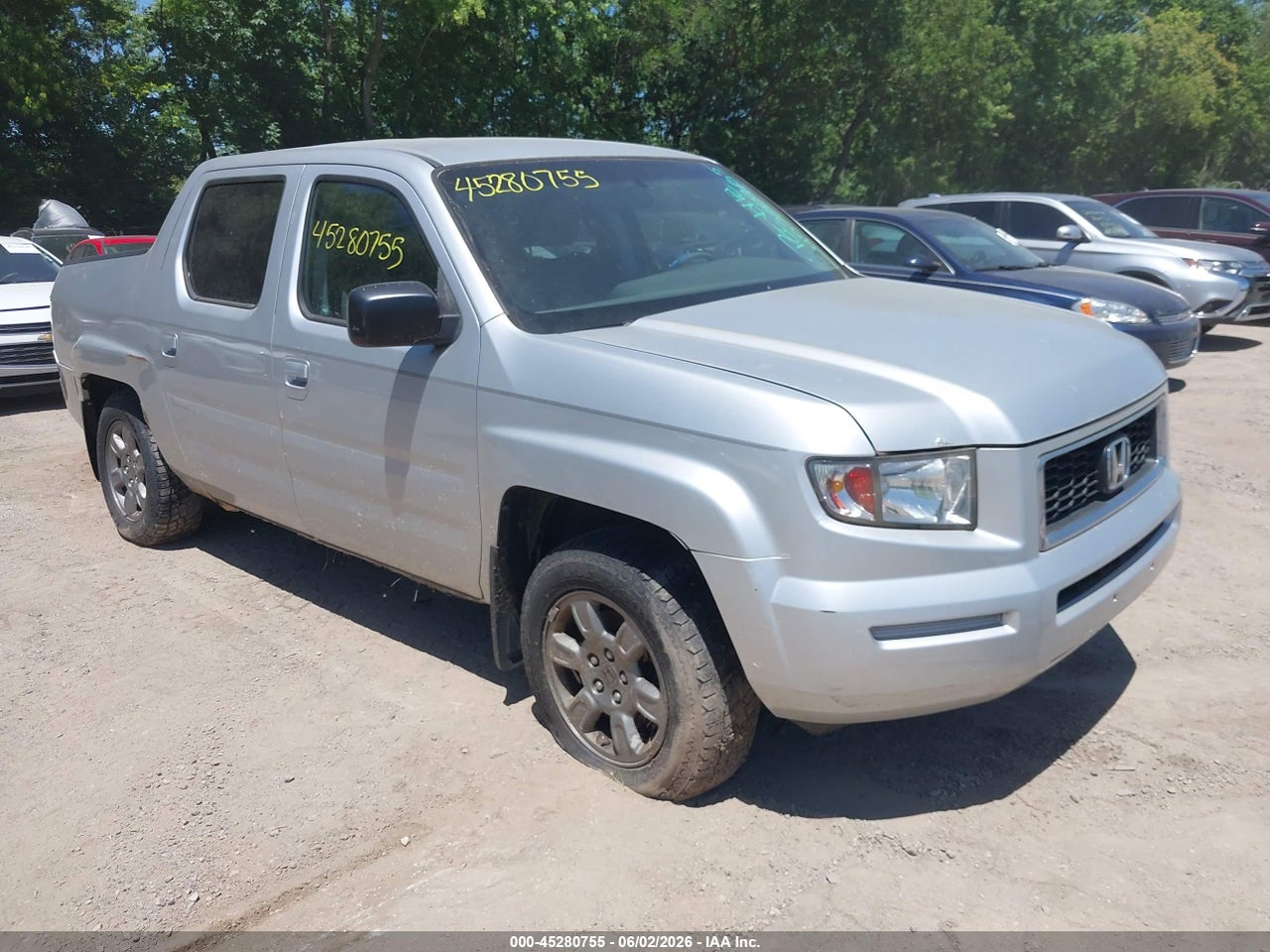 2HJYK16317H****** · 2007 HONDA RIDGELINE RTX