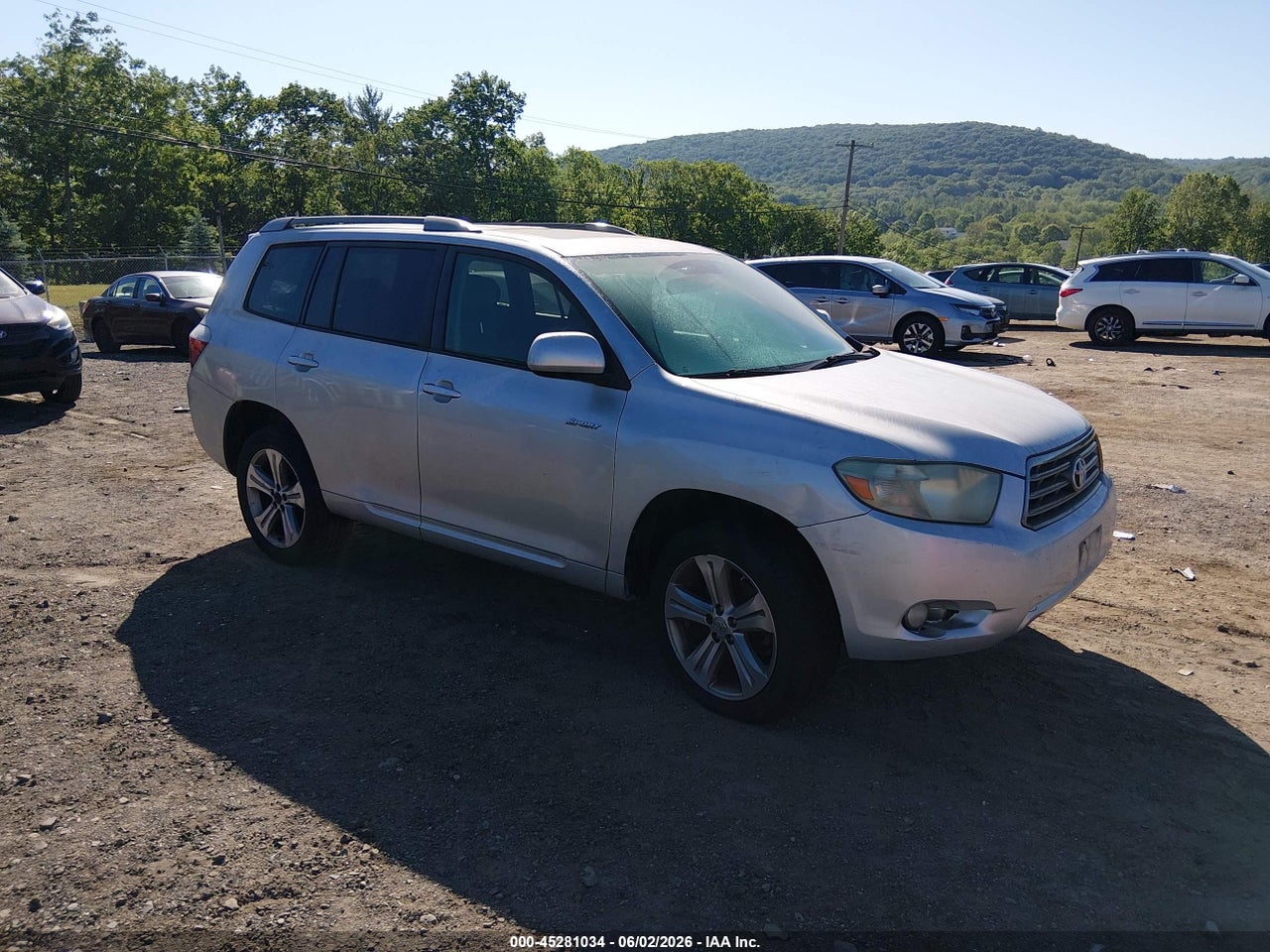 JTEES43A582****** · 2008 TOYOTA HIGHLANDER SPORT