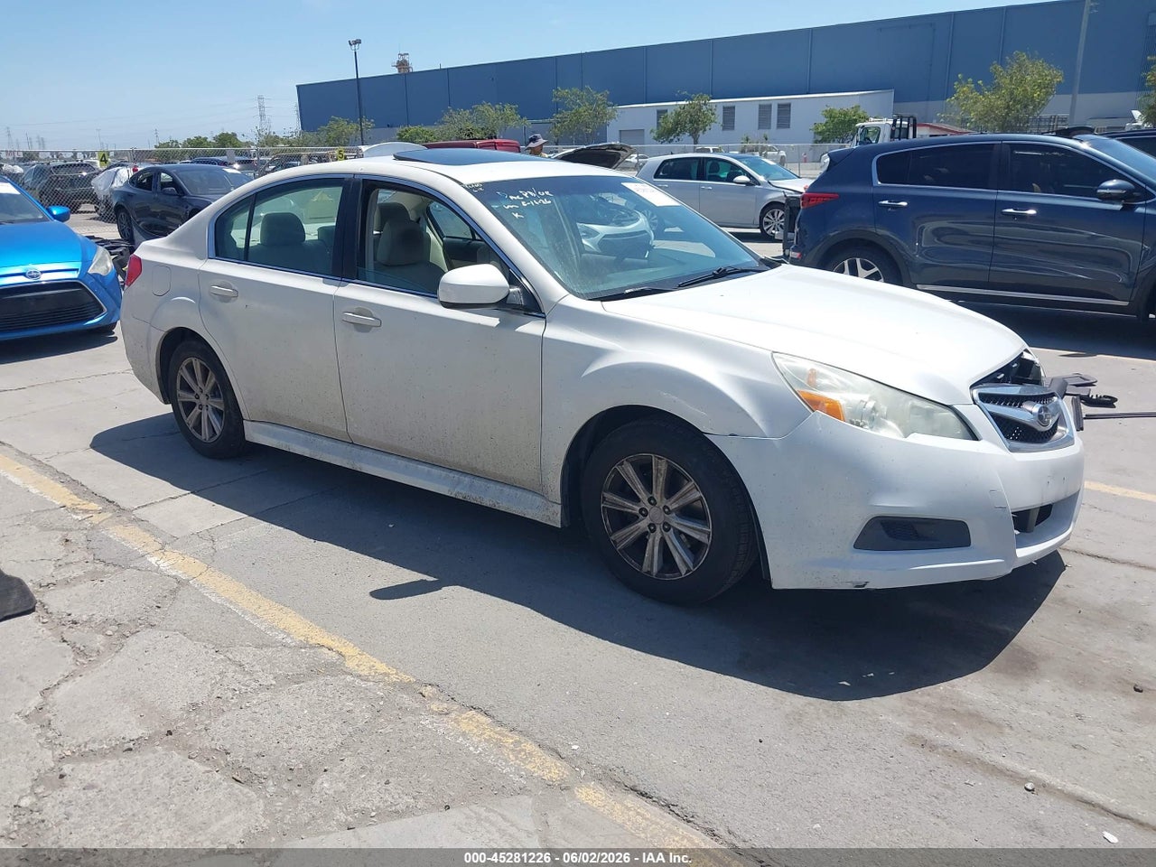 4S3BMBH64A3****** · 2010 SUBARU LEGACY 2.5I PREMIUM