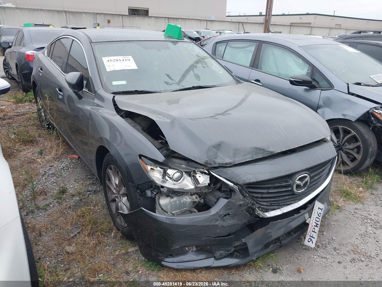 JM1GJ1U57F1****** · 2015 MAZDA MAZDA6 I SPORT