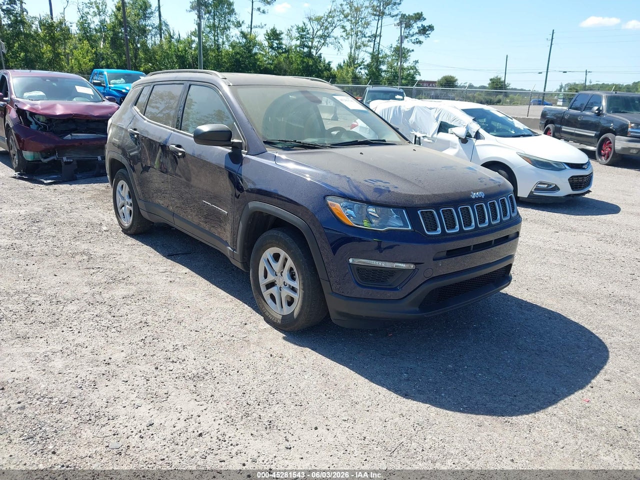 3C4NJCAB9JT****** · 2018 JEEP COMPASS SPORT FWD