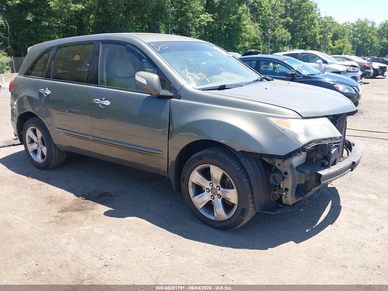 2HNYD28587H****** · 2007 ACURA MDX SPORT PACKAGE