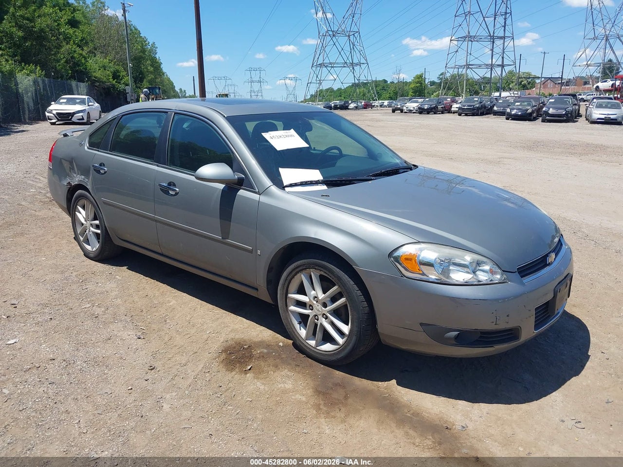 2G1WU583X81****** · 2008 CHEVROLET IMPALA LTZ