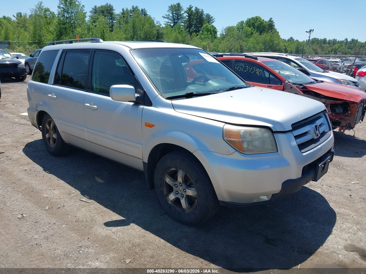 2HKYF18527H****** · 2007 HONDA PILOT EX-L