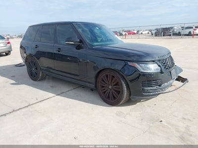 SALGS2SV3JA****** · 2018 LAND ROVER RANGE ROVER 3.0L V6 SUPERCHARGED HSE