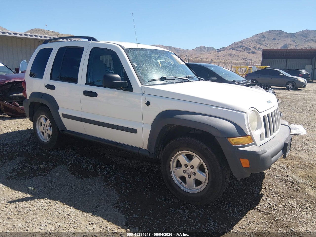 1J4GL48K77W****** · 2007 JEEP LIBERTY SPORT