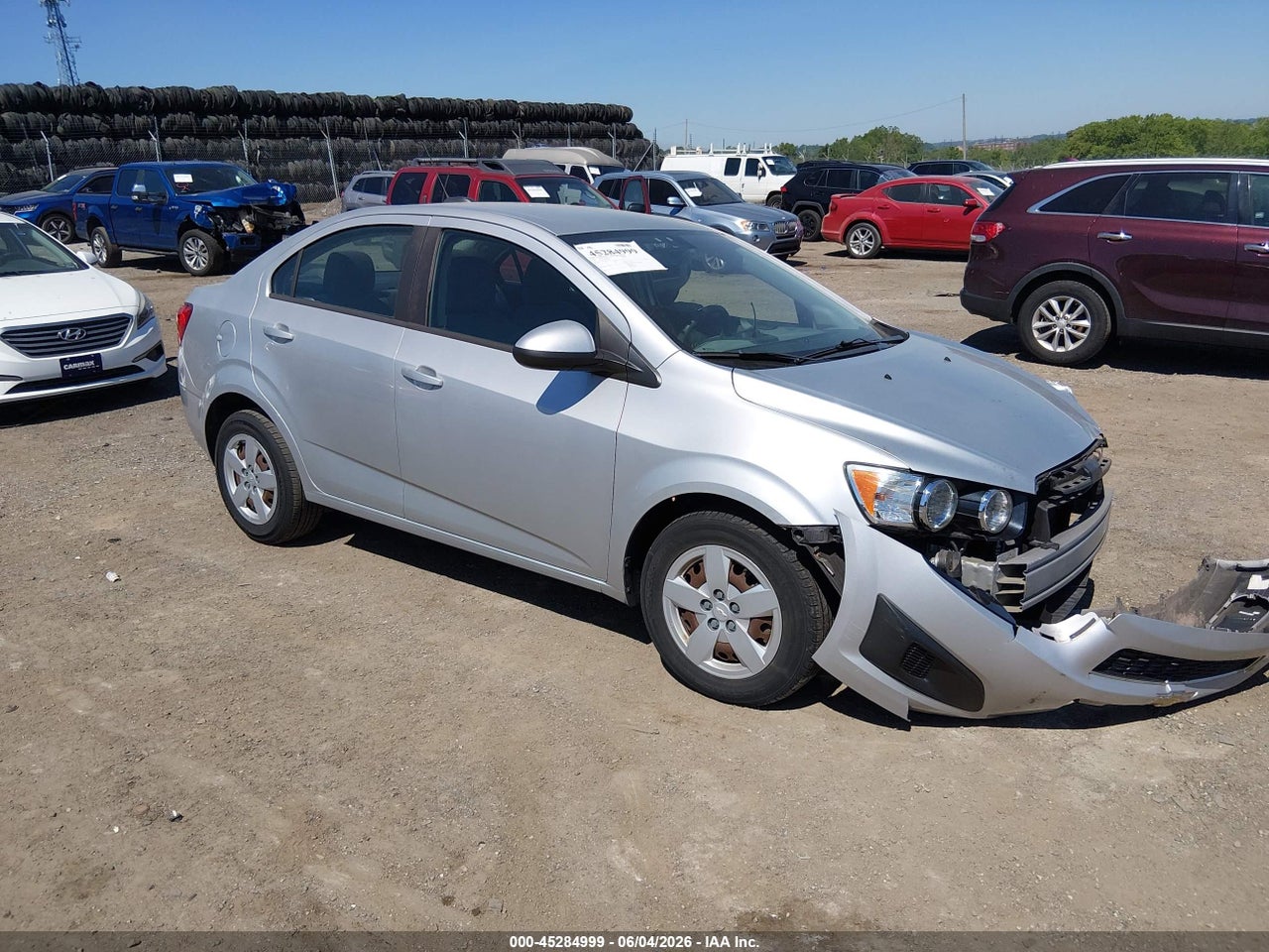 1G1JA5SGXG4****** · 2016 CHEVROLET SONIC LS AUTO
