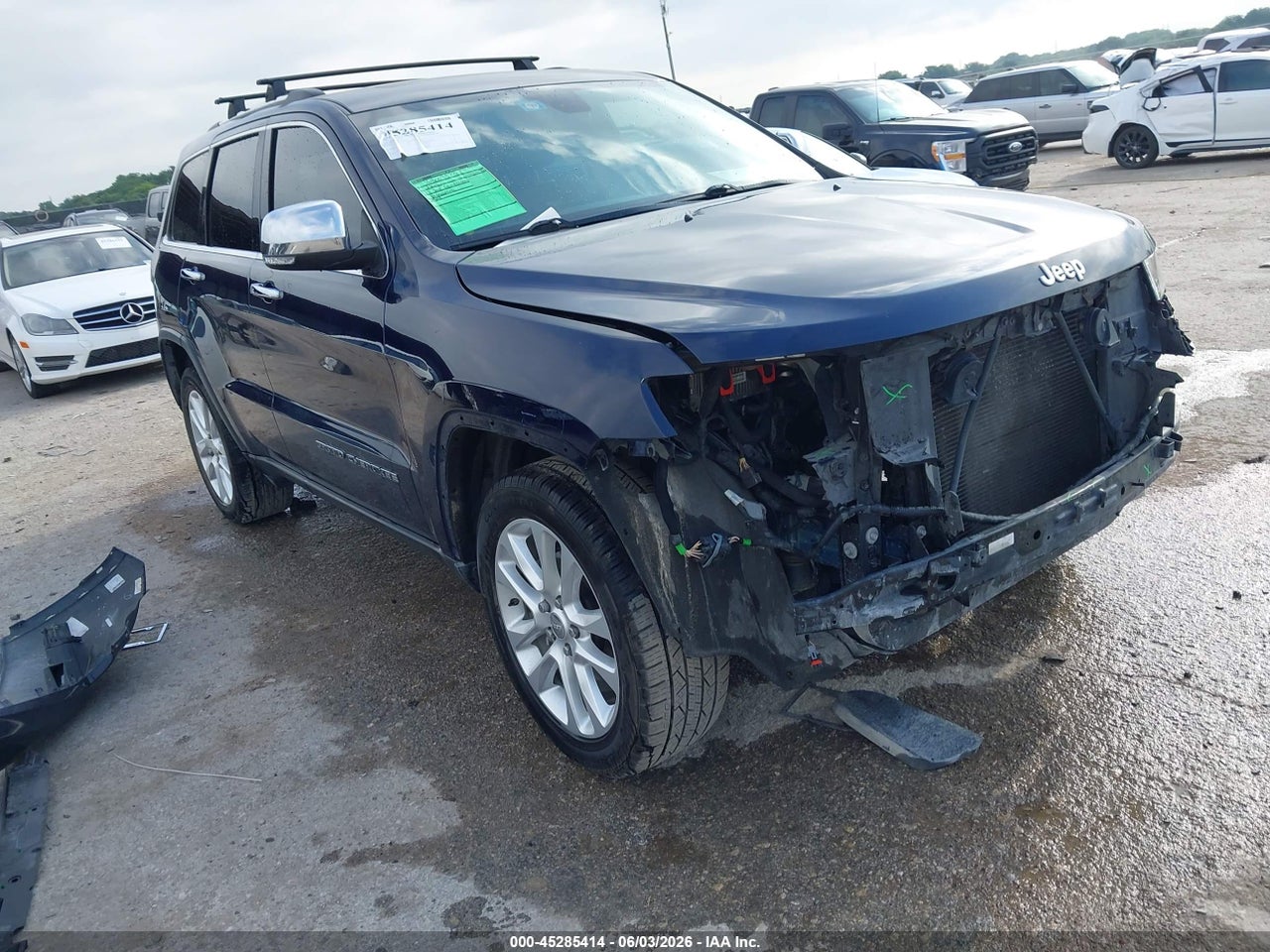 1C4RJEBG5HC****** · 2017 JEEP GRAND CHEROKEE LIMITED 4X2