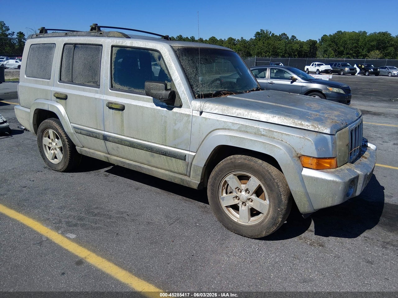 1J8HH48N06C****** · 2006 JEEP COMMANDER