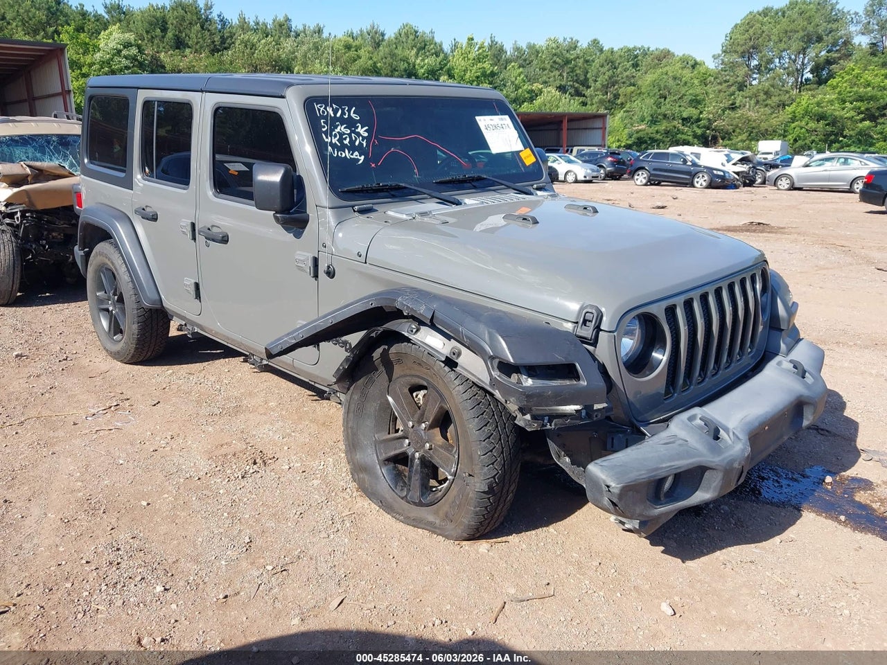 1C4HJXDG1LW****** · 2020 JEEP WRANGLER UNLIMITED SPORT ALTITUDE 4X4