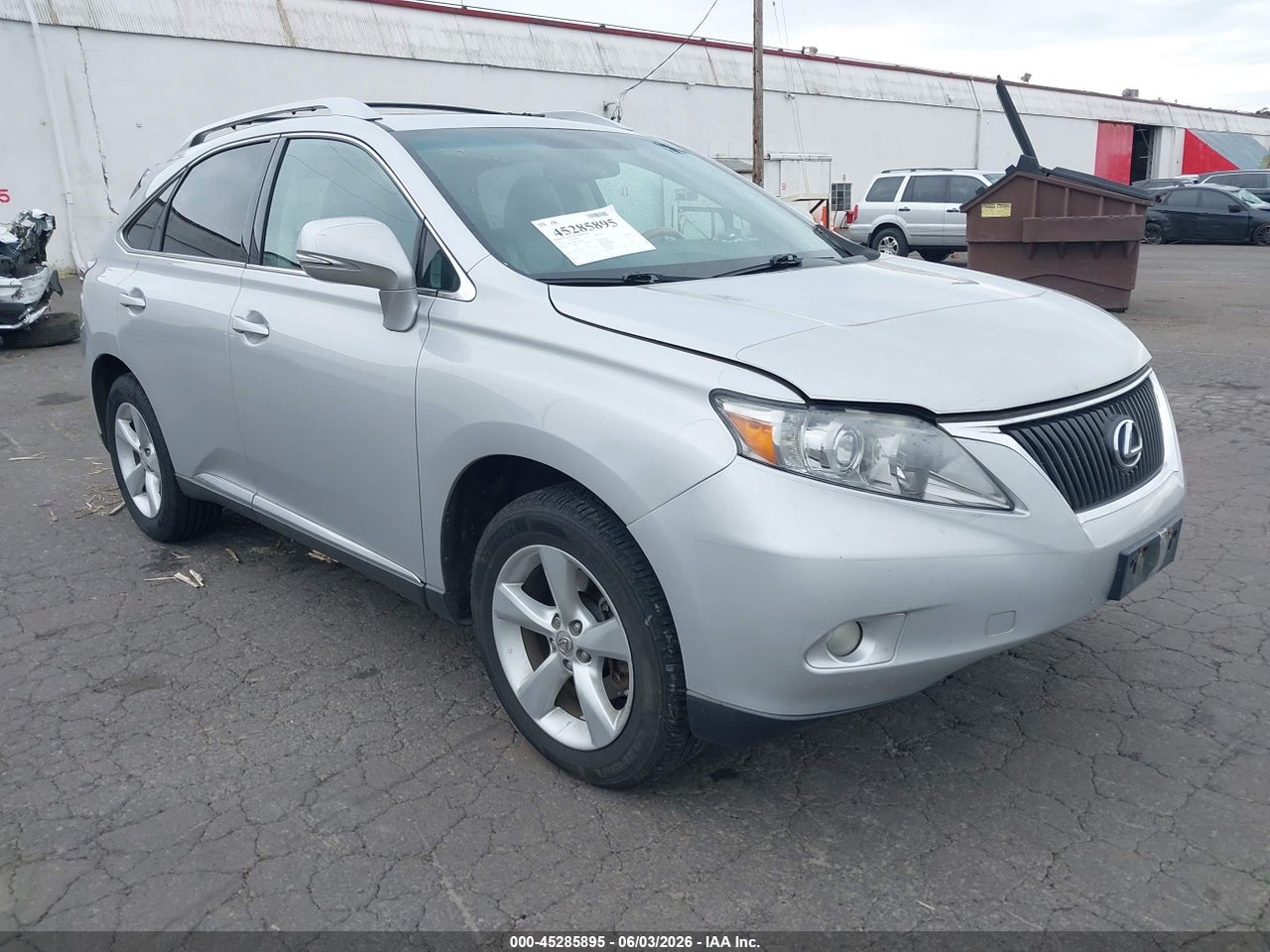 2T2BK1BA8BC****** · 2011 LEXUS RX 350