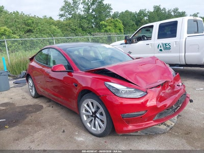 5YJ3E1EA1NF****** · 2022 TESLA MODEL 3 REAR-WHEEL DRIVE