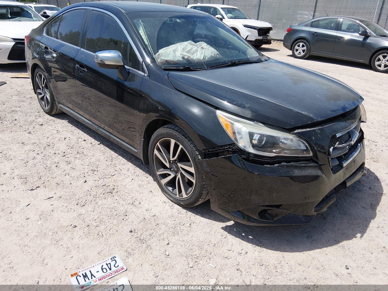 4S3BNAS61H3****** · 2017 SUBARU LEGACY 2.5I SPORT