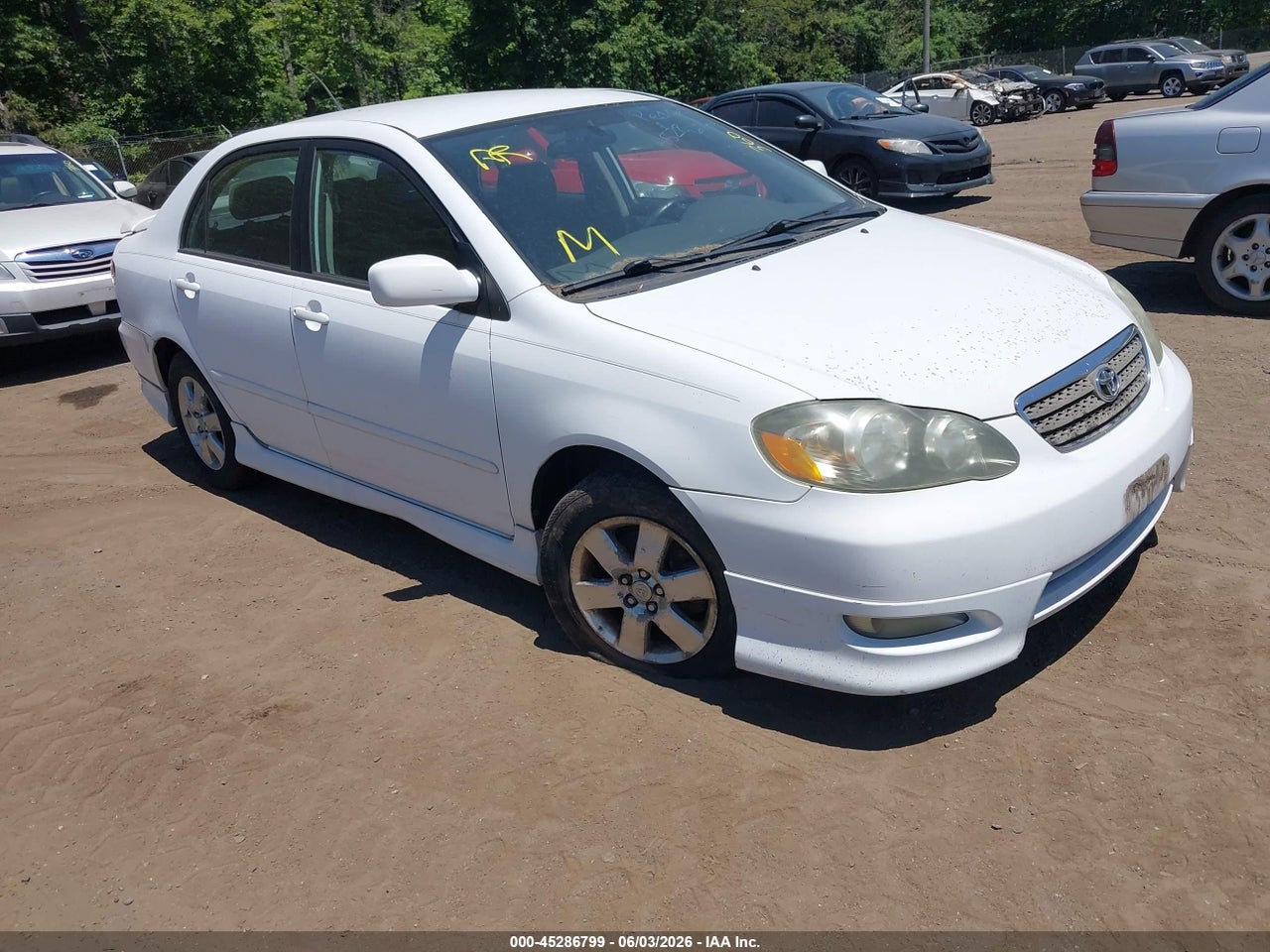 1NXBR32E25Z****** · 2005 TOYOTA COROLLA S