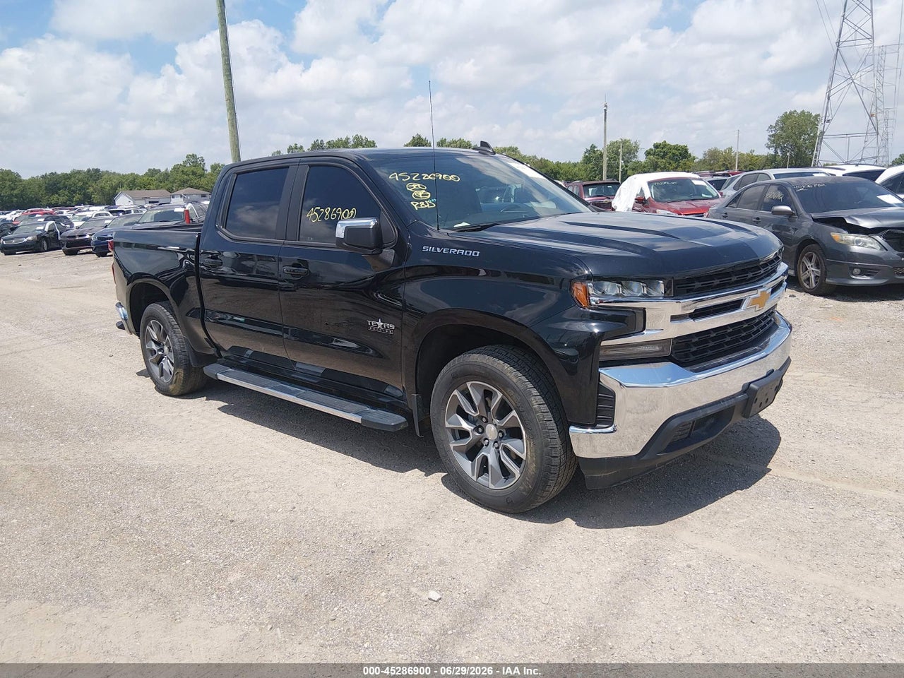 1GCPWCED0MZ****** · 2021 CHEVROLET SILVERADO 1500 2WD  SHORT BED LT