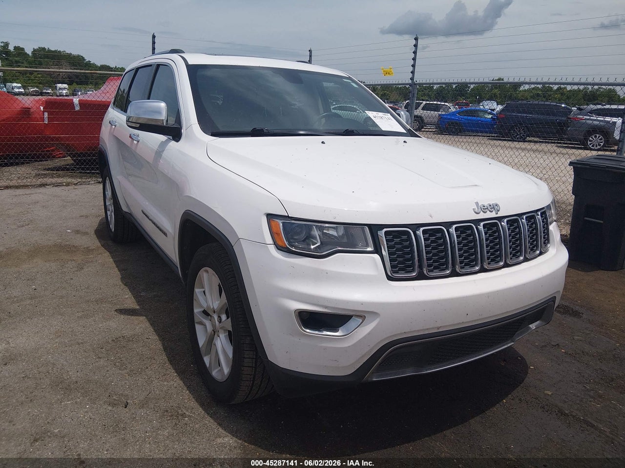 1C4RJEBG2HC****** · 2017 JEEP GRAND CHEROKEE LIMITED 4X2