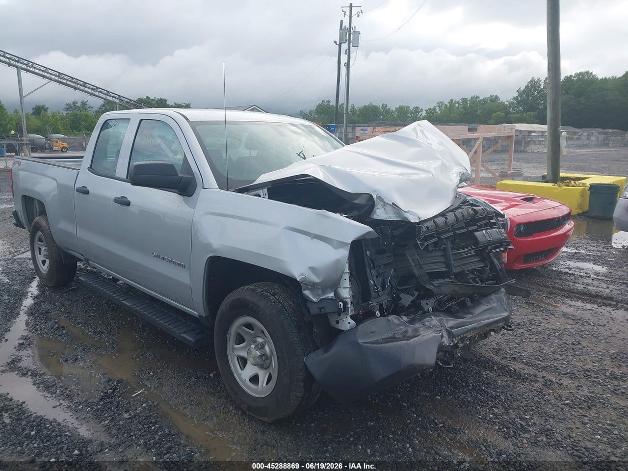 2GCVKNEC5K1****** · 2019 CHEVROLET SILVERADO 1500 LD WT