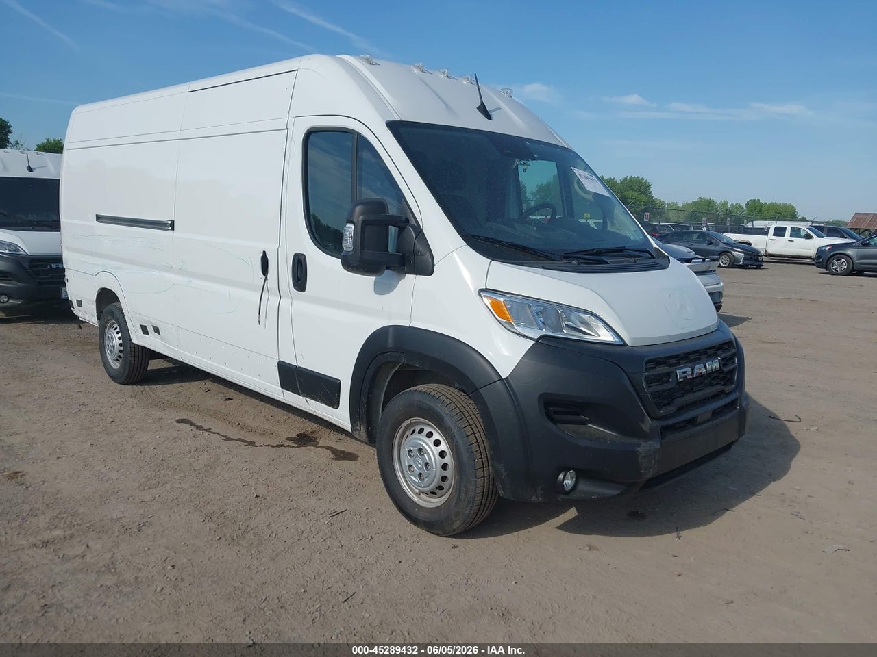 3C6MRVJG7SE****** · 2025 RAM PROMASTER 3500 CARGO VAN TRADESMAN HIGH ROOF 159 WB EXT
