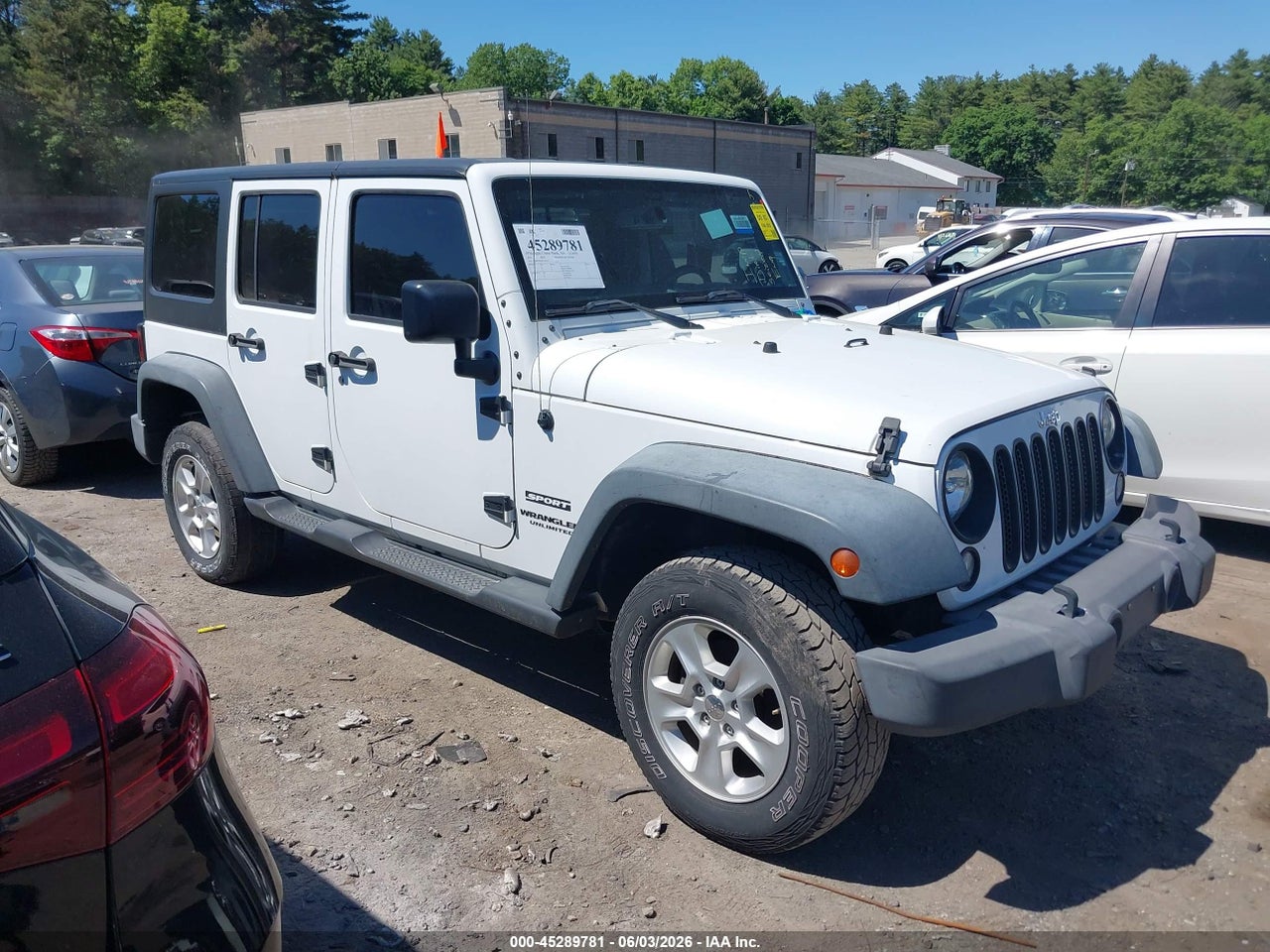 1C4BJWDG4FL****** · 2015 JEEP WRANGLER UNLIMITED SPORT
