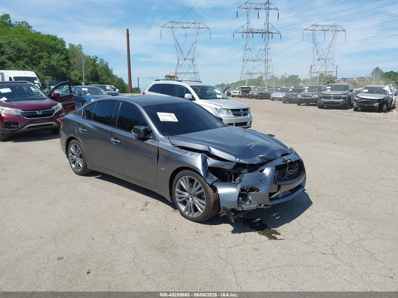 JN1EV7AR8JM****** · 2018 INFINITI Q50 3.0T SPORT