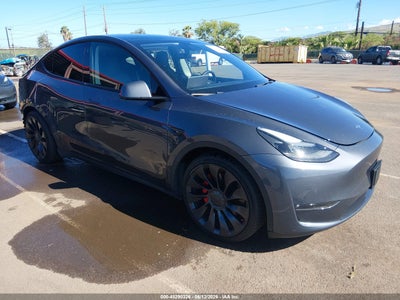 7SAYGDEF8NF****** · 2022 TESLA MODEL Y PERFORMANCE DUAL MOTOR ALL-WHEEL DRIVE