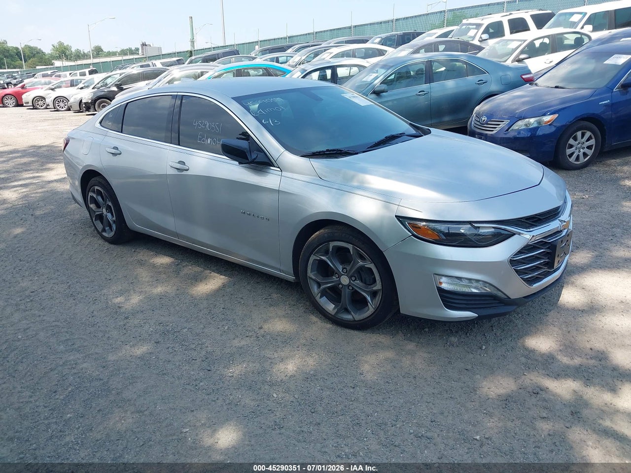 1G1ZD5ST9MF****** · 2021 CHEVROLET MALIBU FWD LT
