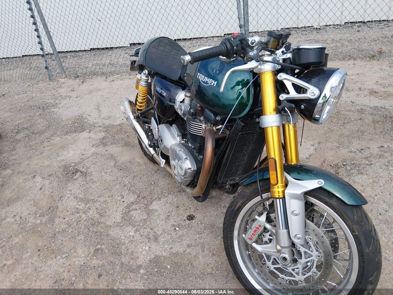 SMTD21HF0KT****** · 2019 TRIUMPH MOTORCYCLE THRUXTON 1200 R