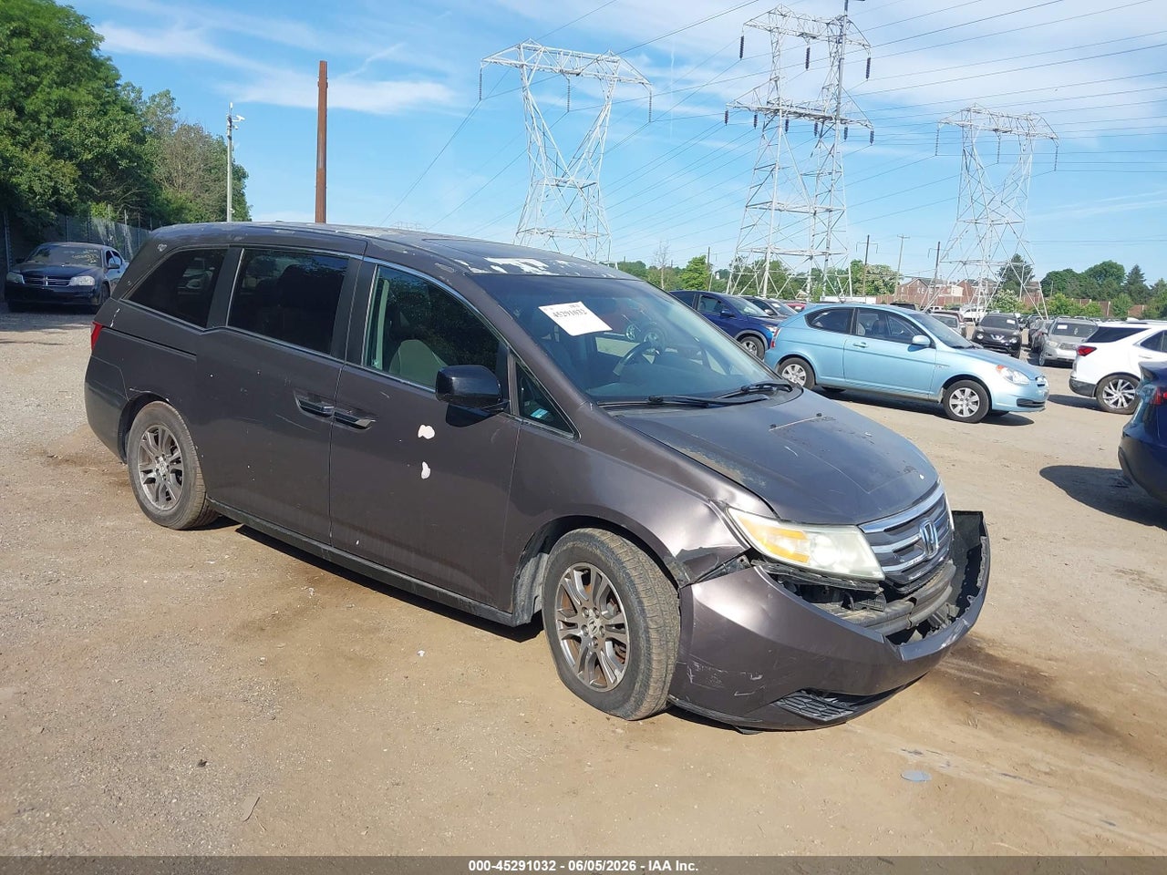 5FNRL5H65CB****** · 2012 HONDA ODYSSEY EX-L