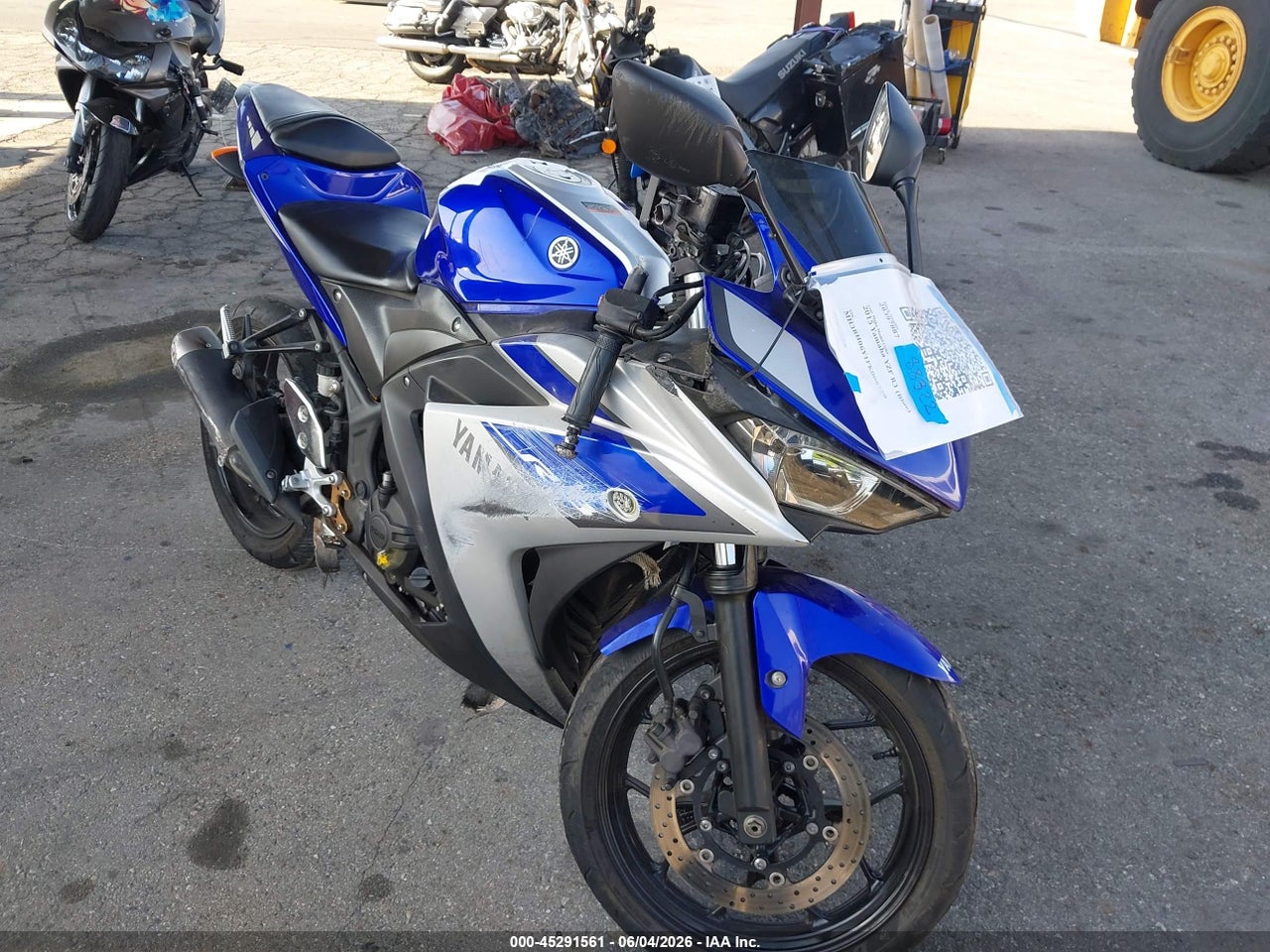 MH3RH06Y1FK****** · 2015 YAMAHA YZFR3