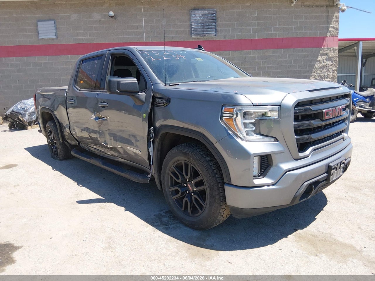 3GTU9CED9MG****** · 2021 GMC SIERRA 1500 4WD  SHORT BOX ELEVATION