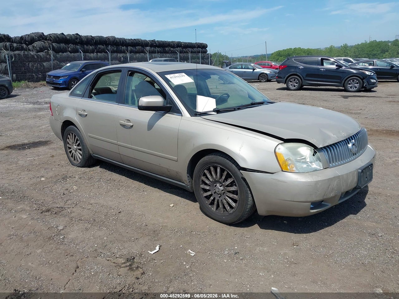 1MEFM42135G****** · 2005 MERCURY MONTEGO PREMIER