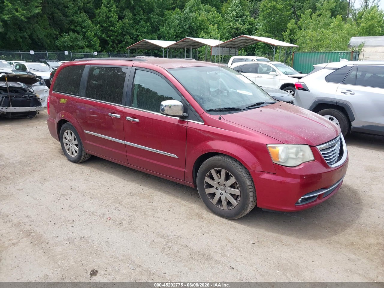 2C4RC1CG2CR****** · 2012 CHRYSLER TOWN &amp; COUNTRY TOURING-L