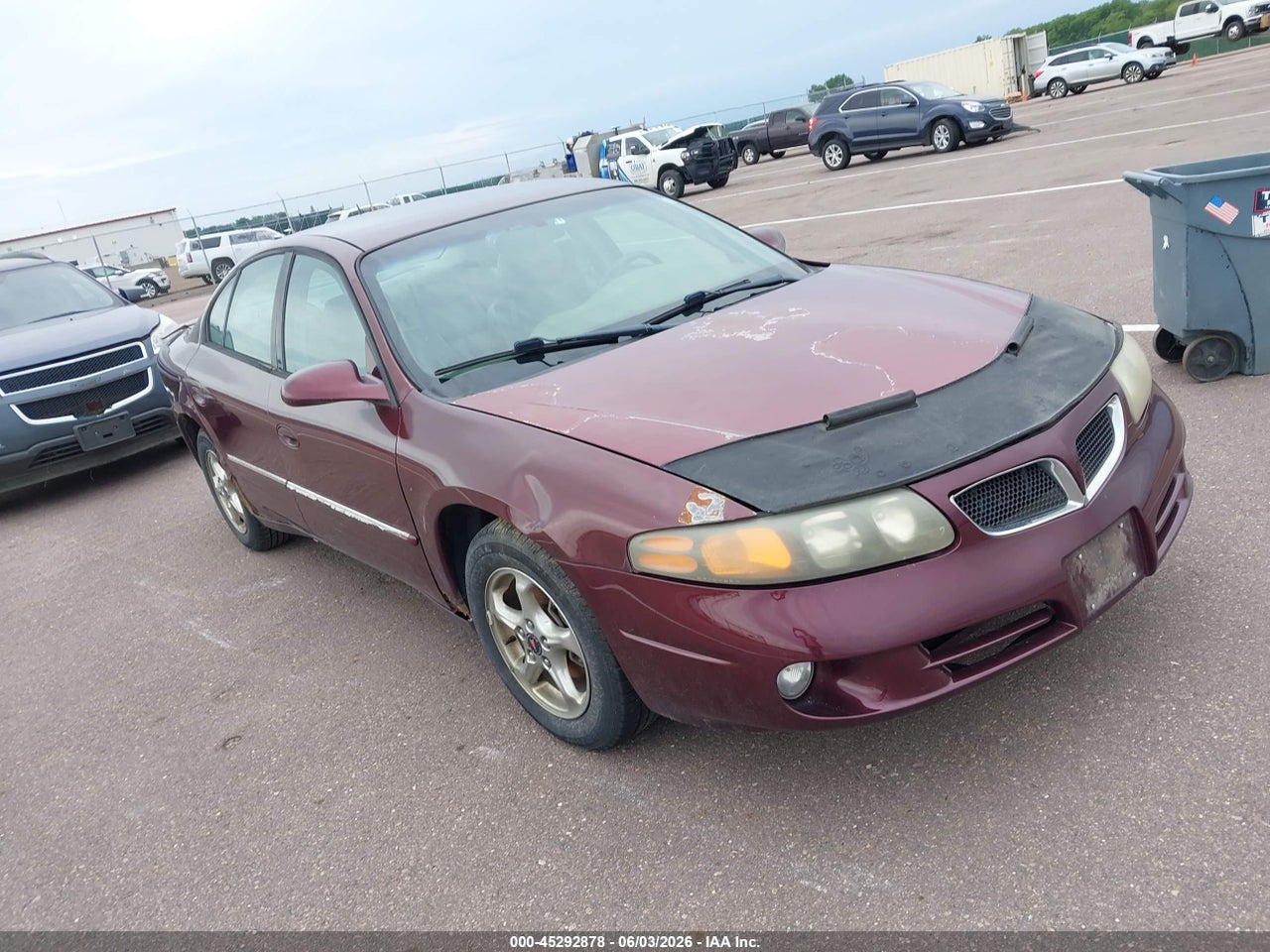 1G2HX52K25U****** · 2005 PONTIAC BONNEVILLE SE