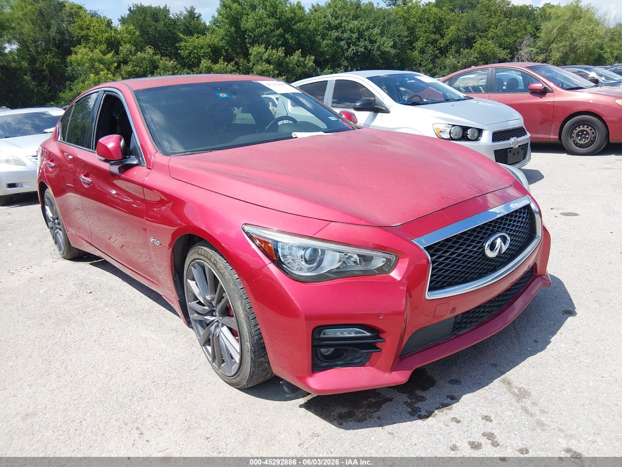 JN1FV7ARXHM****** · 2017 INFINITI Q50 3.0T RED SPORT 400