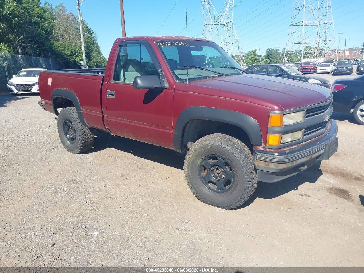 1GCEK14RXWZ****** · 1998 CHEVROLET K1500 FLEETSIDE