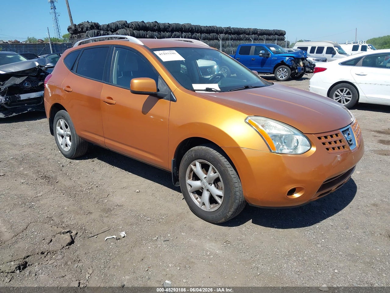 JN8AS58V58W****** · 2008 NISSAN ROGUE SL