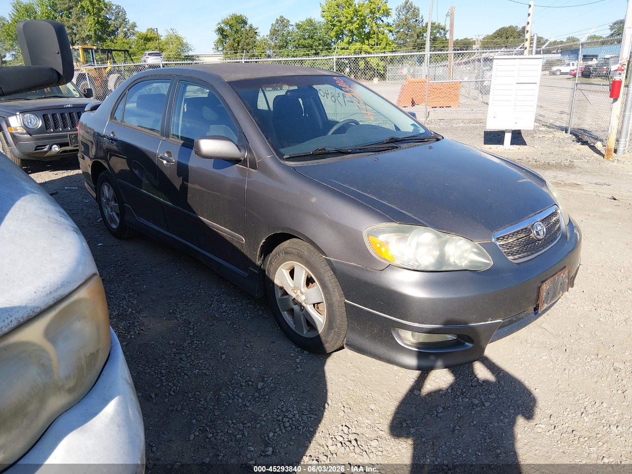 1NXBR32E27Z****** · 2007 TOYOTA COROLLA S
